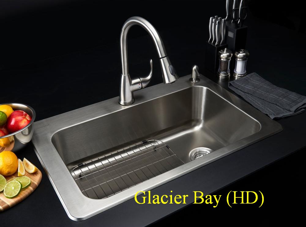 glacier bay kitchen sink accessories